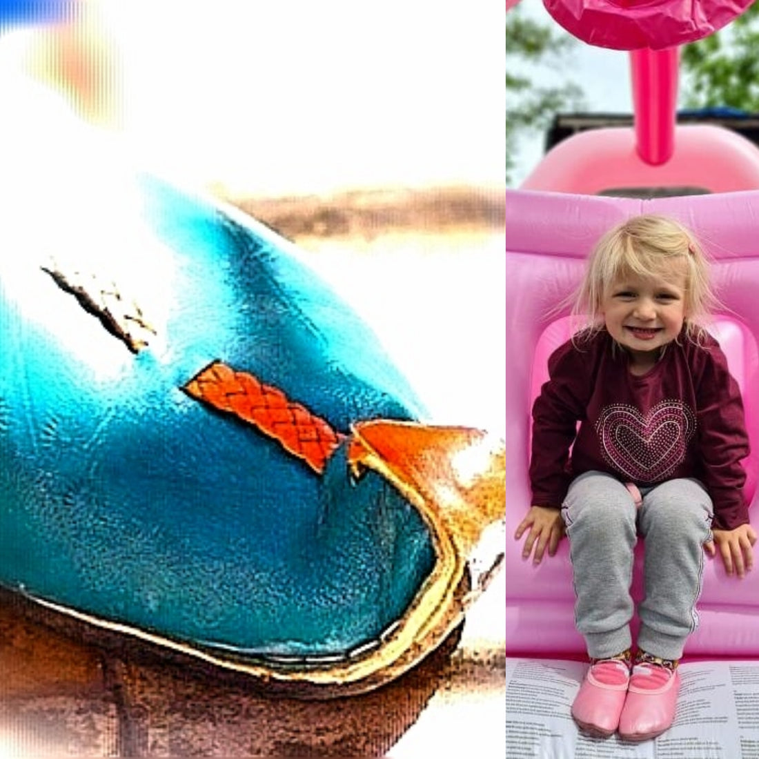 Unfallgefahr? bei Kindern mit Gymnastikschuhen