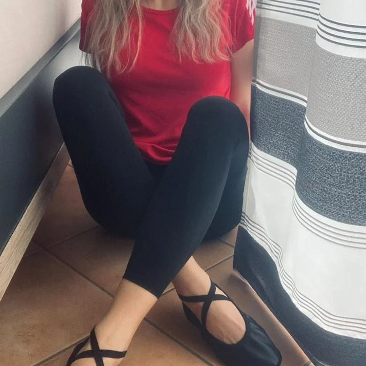 MajestiBallerina Iwona 22-9355 Soft L/L weiß schwarz rot oder lachs EU31-48