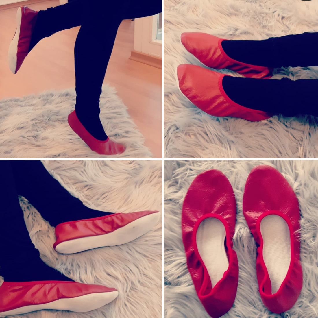 "Erinnern Euch die Ballerinas auch an Eure Schulzeit?" fragt @christaine_testet