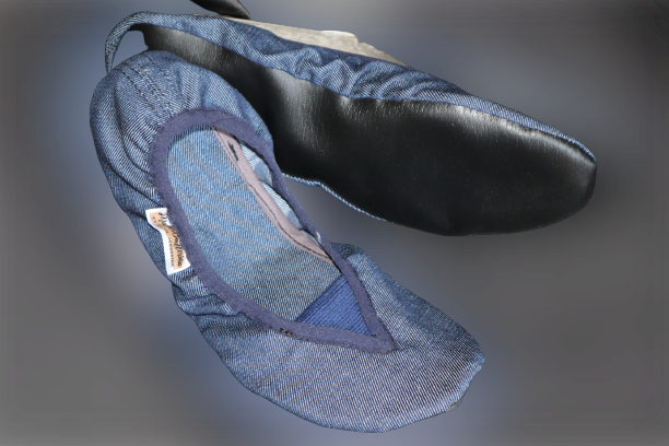 MajestiBallerina Reisehausschuhe Gymnastikschuhe Schläppchen Jeans