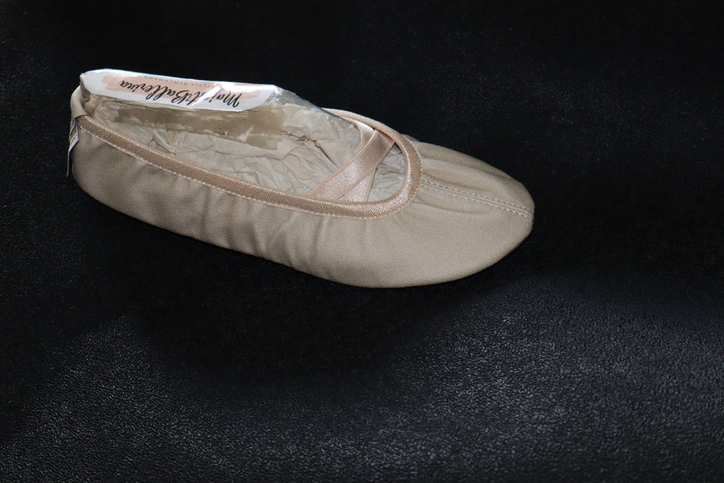 MajestiBallerina Theresa Gymnastikschuhe mit neuartiger schwarzer Gummisohle