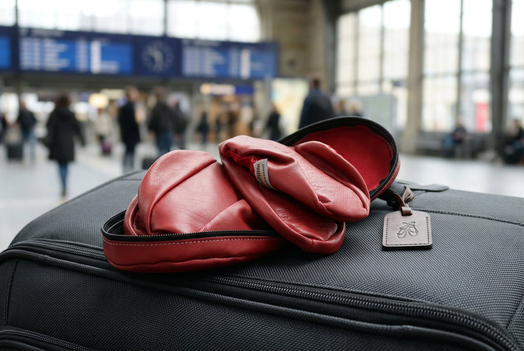 Majestiballerina Susa Reisehausschuhe mit Etui