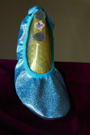 Majestiballerina deLuxe glitzer shimmery Celia Blau oder coralle