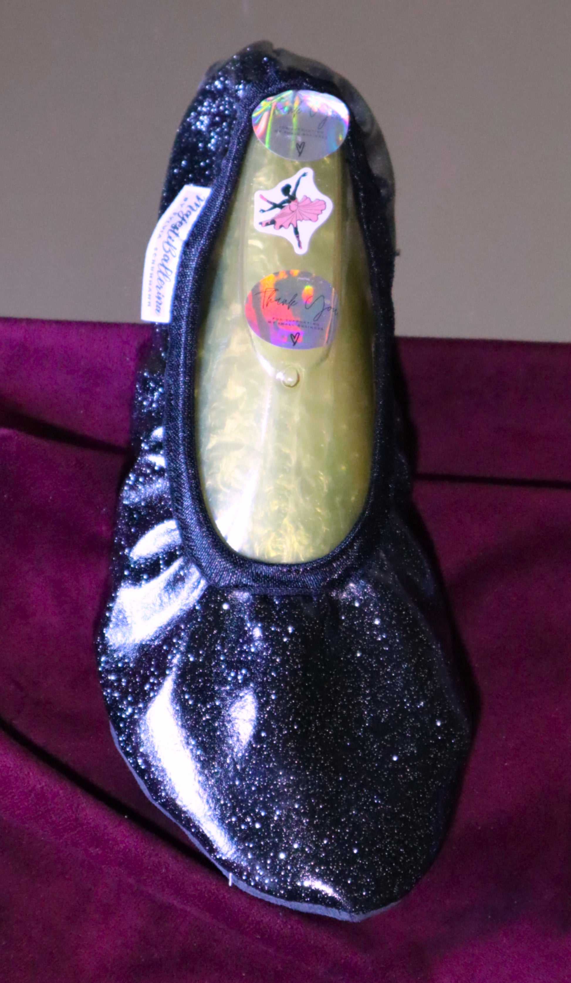 Majestiballerina deLuxe glitzer shimmery Celia black oder white