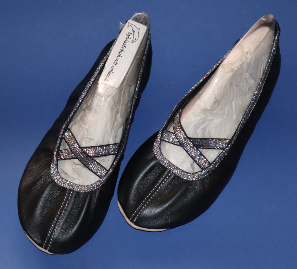 MajestiBallerina Tanzschuhe Theresa schwarz glitzer Modell 2021 Tanzstudio71